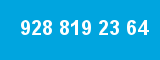 928 819 23 64 928 819 23 64